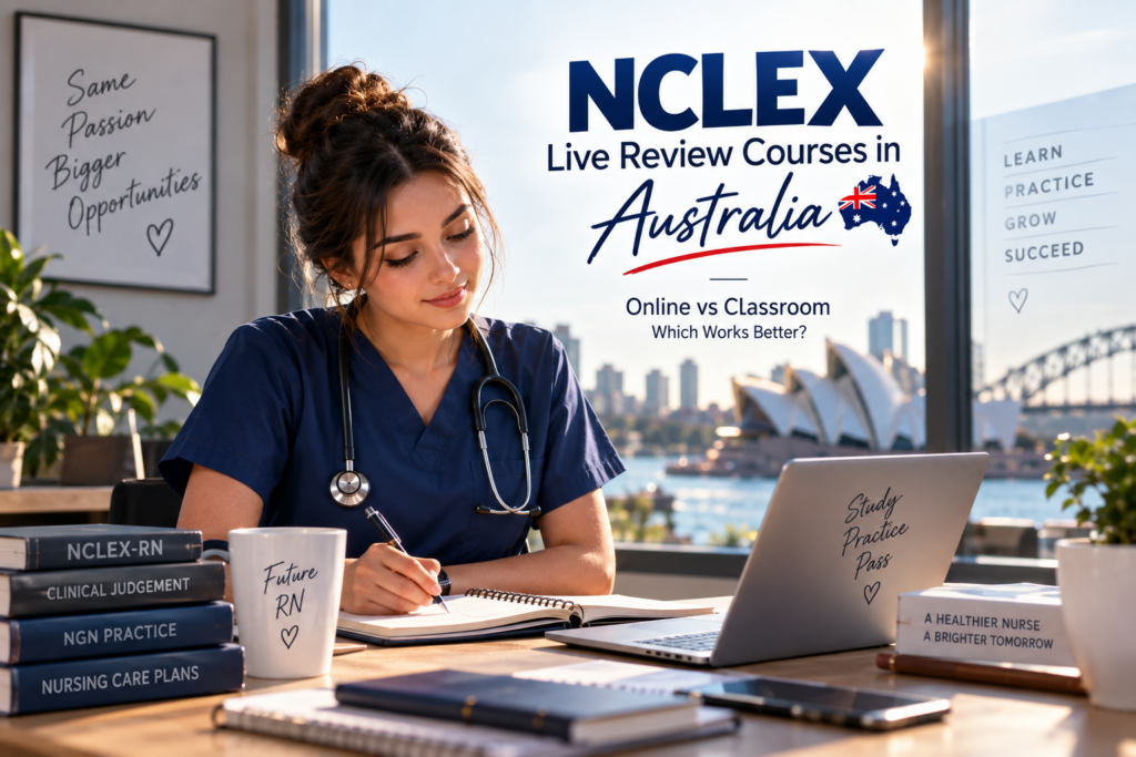 NCLEX Live Review Courses in Australia